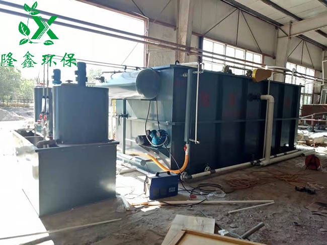 內(nèi)蒙古布草洗滌污水處理設備現(xiàn)場展示