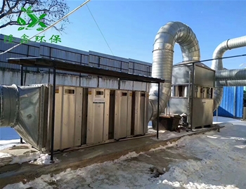 內(nèi)蒙塑料顆粒廢處理設(shè)備制作完成試機進行中...