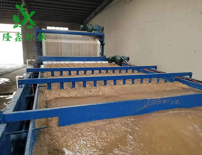 洗砂泥漿污水處理設(shè)備，打樁泥漿污水處理設(shè)備完美試機(jī)，處理達(dá)標(biāo)！